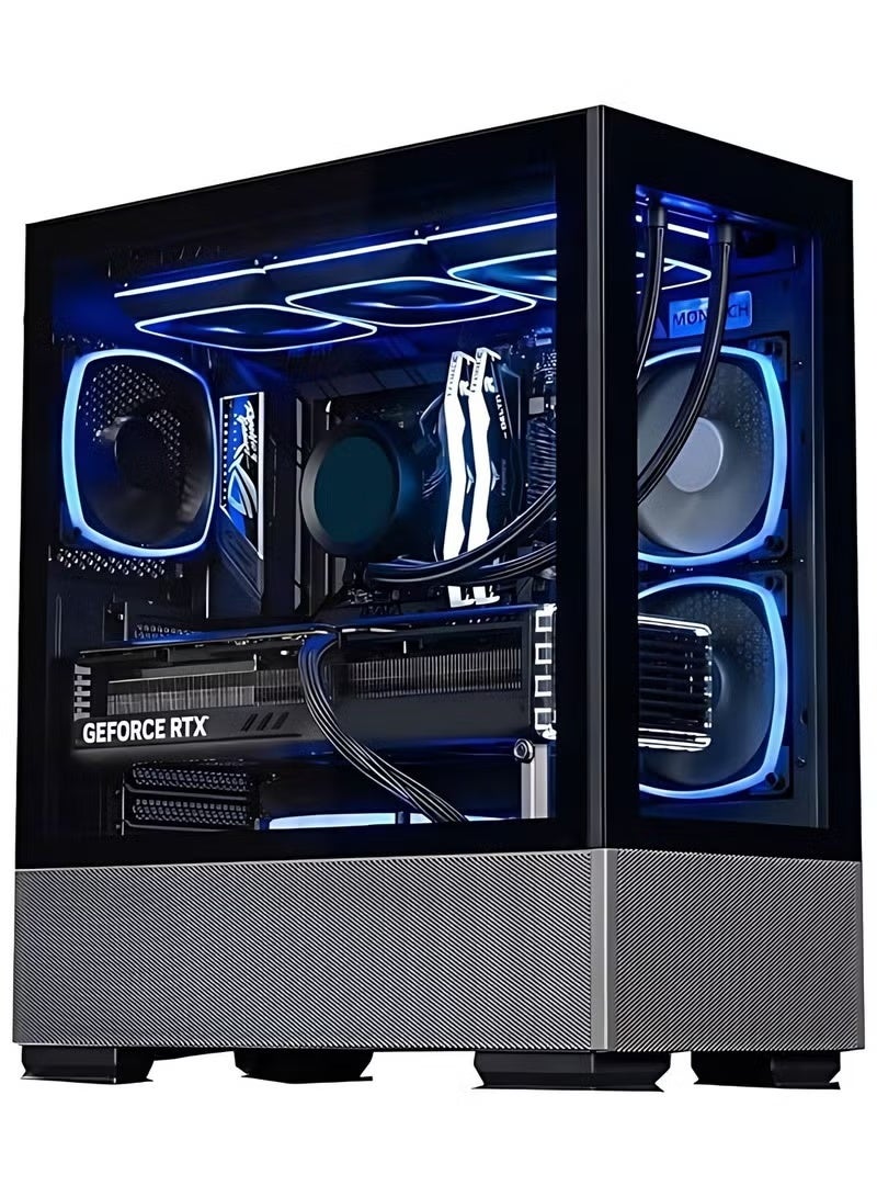 Gaming PC Core i5-14400F - RTX 5060 / 32GB RAM 3600MHz / Nvme 1TB SSD / NVIDIA GeForce RTX 5060 8GB/ Black RGB Case / RGB Cooler / 700W power supply / windows 11 Pro i5-14400F / RTX 5060